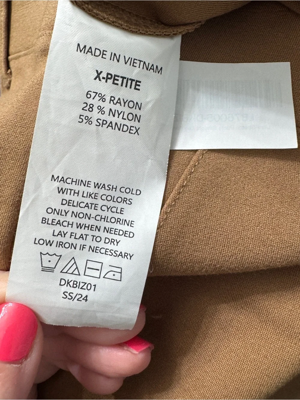 Quince Women’s Ultra Stretch Ponte Straight Leg Pants Medium Roasted Pecan Brown